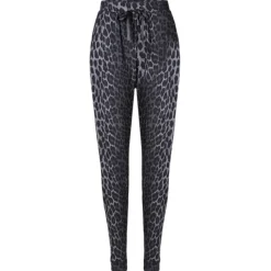 Liberté dame bukser ALMA FLEECE 9350 - DARK GREY LEO