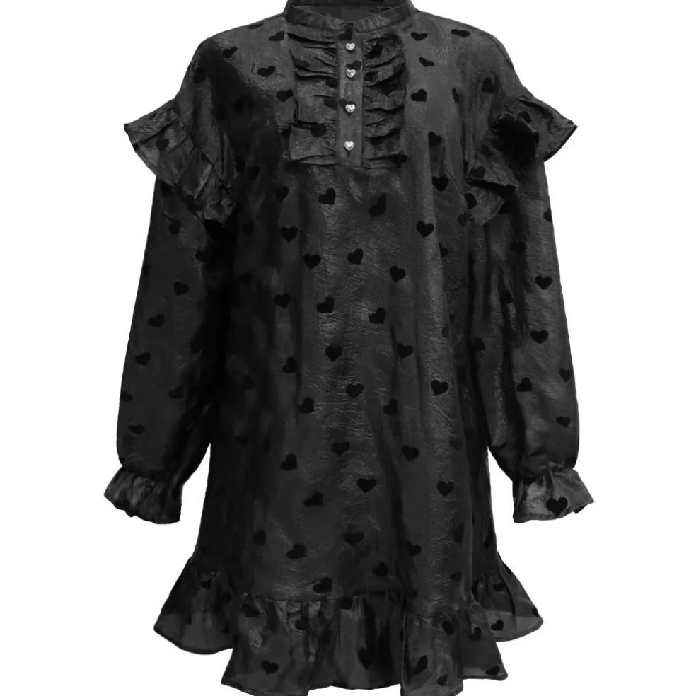 LIBERTÉ dame kjole TIA - BLACK HEART