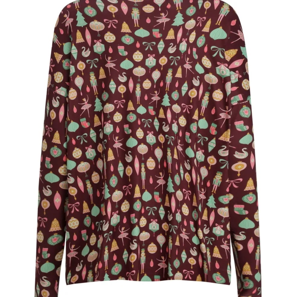 Liberté dame top ALMA - 9504 - BALLERINA BORDEAUX