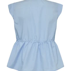 LIBERTÉ DAME TOP JANE-TIE-TOP - Light blue