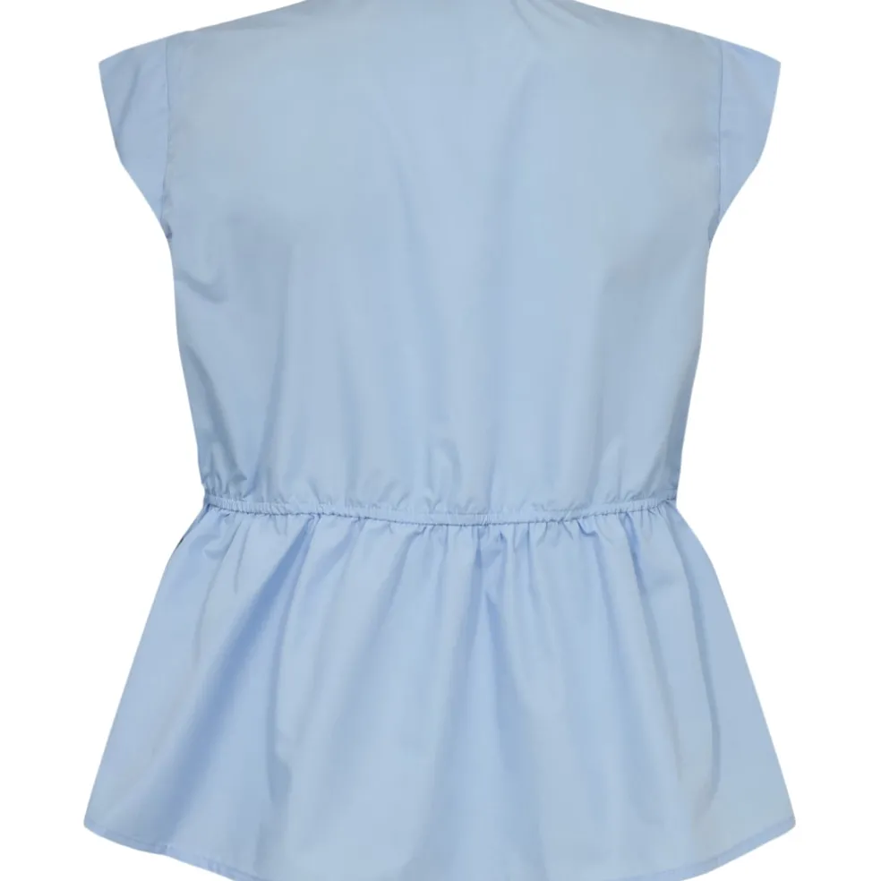 LIBERTÉ DAME TOP JANE-TIE-TOP - Light blue