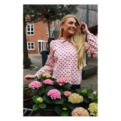 LIBERTE dame bluse FLORA - PINK HEART