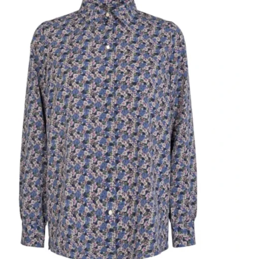 Liberte dame bluse MANDA - Navy Flower