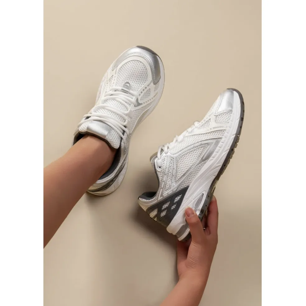 Lucette dame sneakers 1221 - White