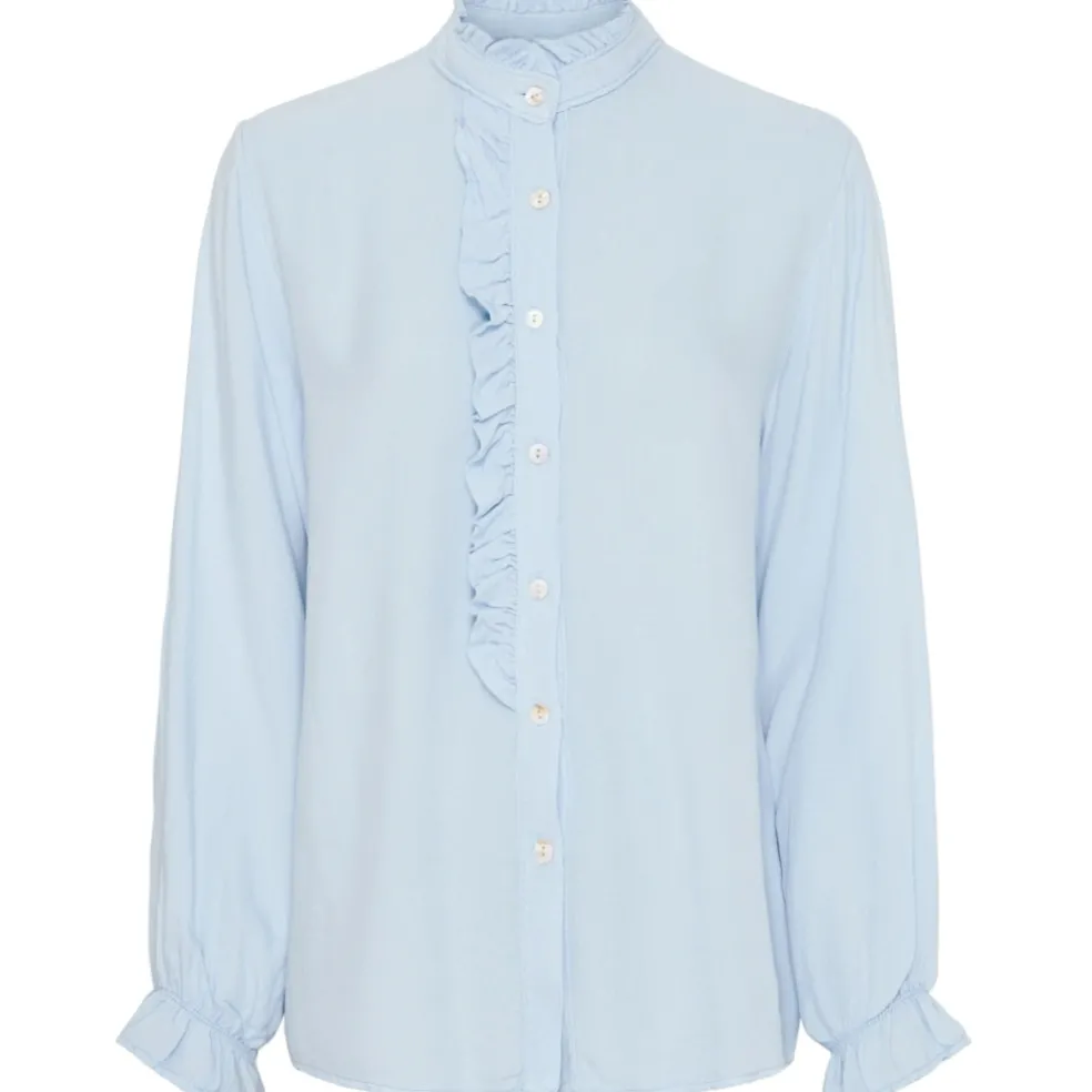 Lululia dame bluse LuEllen 5897 - Celeste