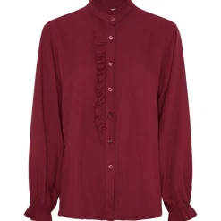 Lululia dame bluse LuEllen 5897 - Bordeaux