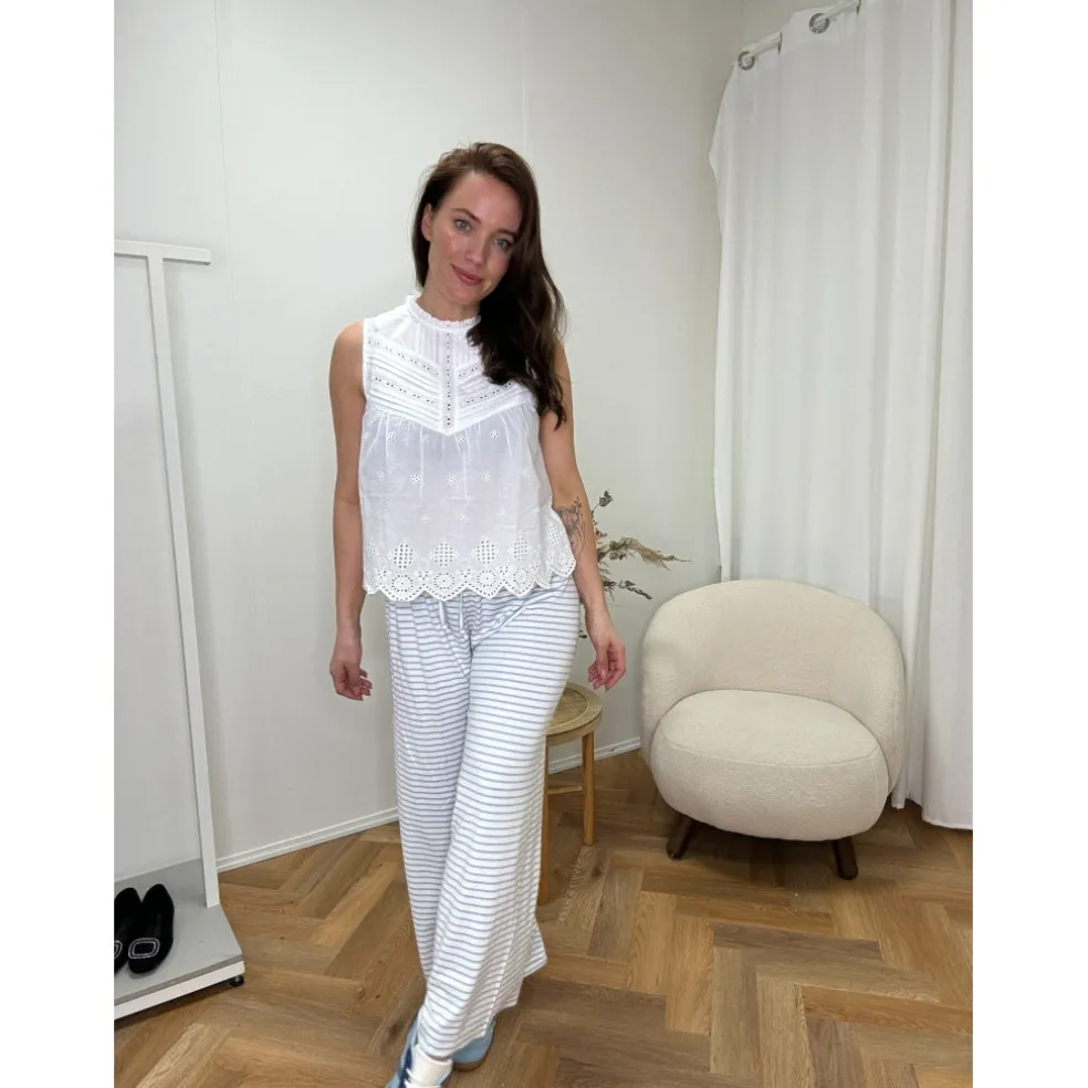 Lululia Dame Bukser LuChloe 62671 - Celeste