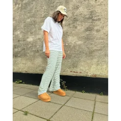 Lululia Dame Bukser LuChloe 62671 - Green/White