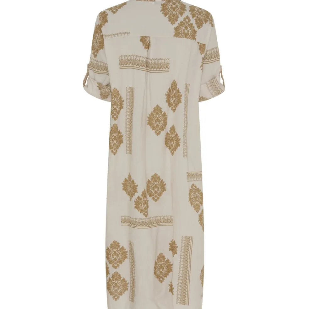 Lululia Dame Kjole LuEva 94198 - Camel/Beige