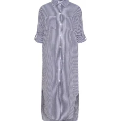 Lululia Dame Kjole LuLiva 1985LU. - Blue/white