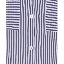 Lululia Dame Kjole LuLiva 1985LU. - Blue/white