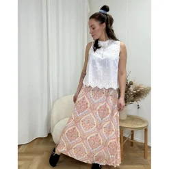 Lululia Dame Nederdel LuSofia 6190 - Rosa