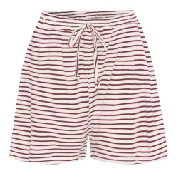 Lululia Dame Shorts LUSELMA 62781 - Vino/White