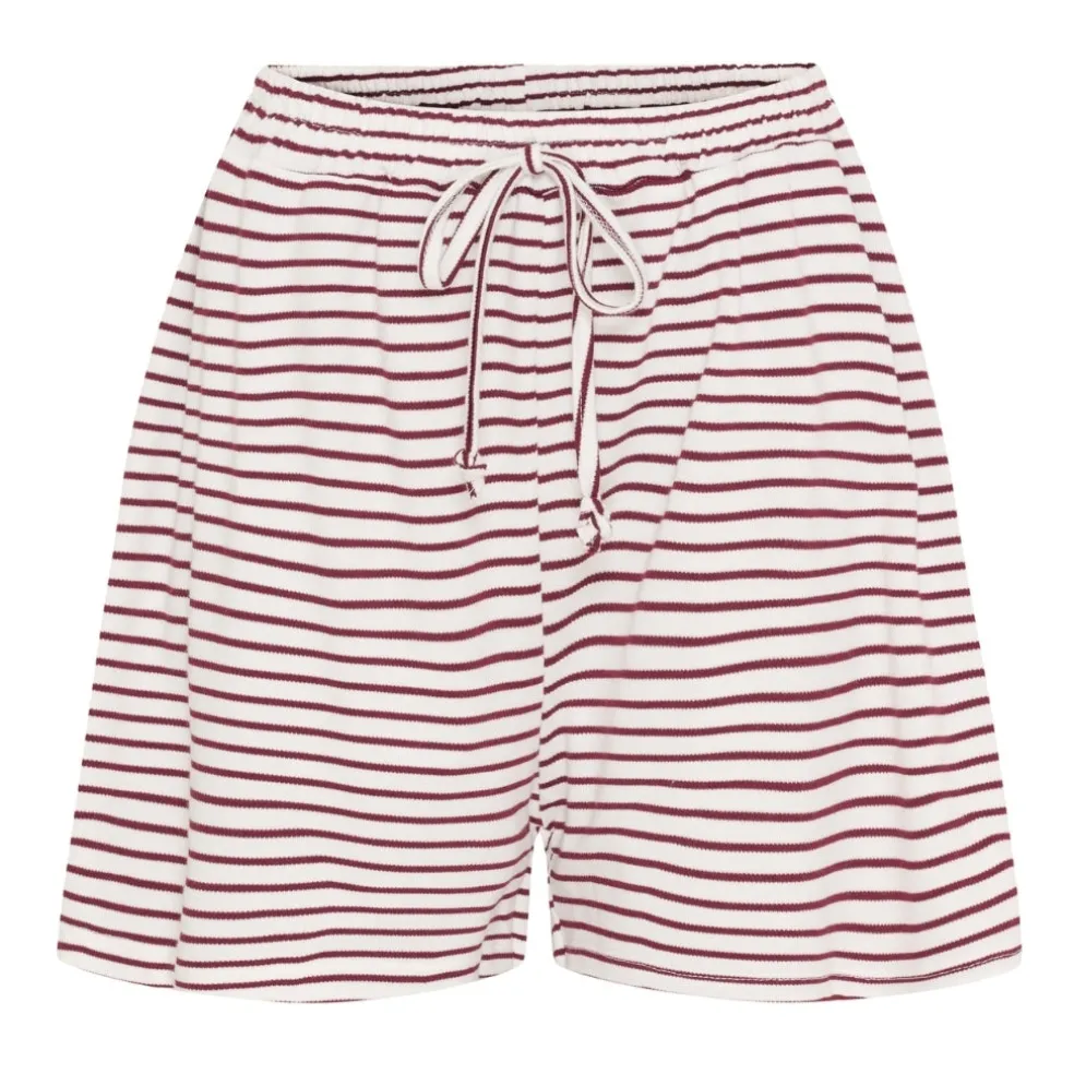 Lululia Dame Shorts LUSELMA 62781 - Vino/White