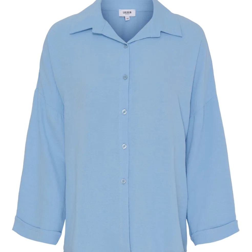 Lululia Dame Skjorte LuAnna 2002 - Celeste