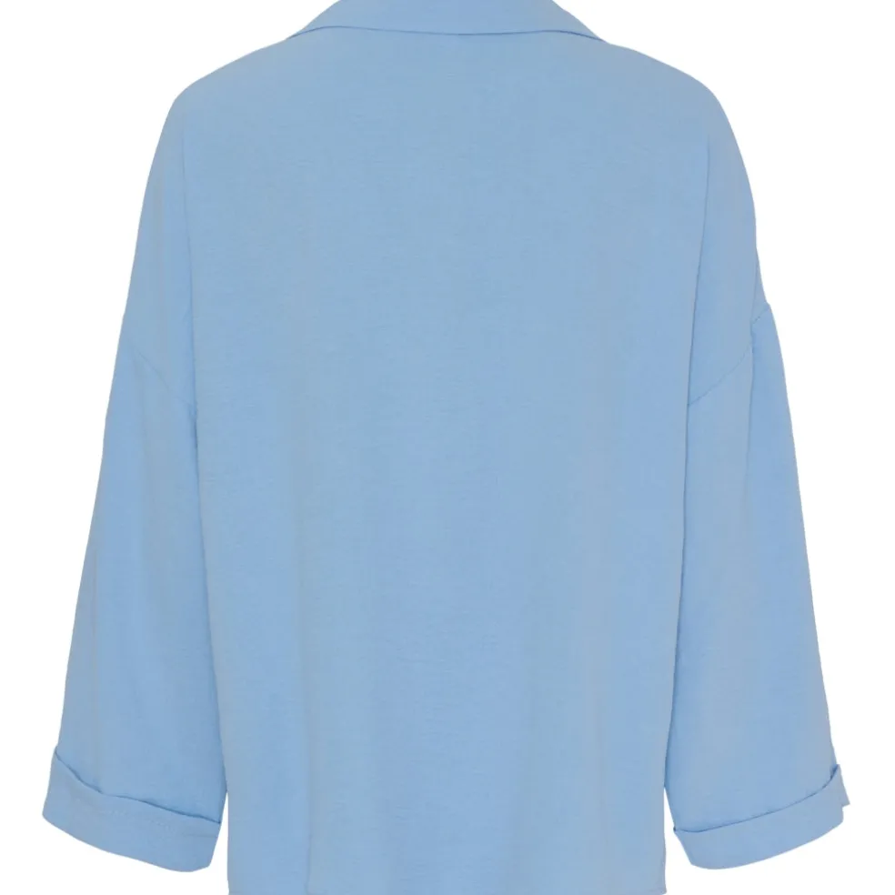 Lululia Dame Skjorte LuAnna 2002 - Celeste