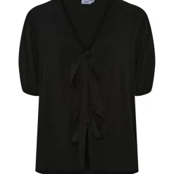 Lululia Dame Skjorte LuBella 6191 - Black