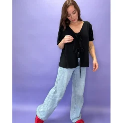 Lululia Dame Skjorte LuBella 6191 - Black