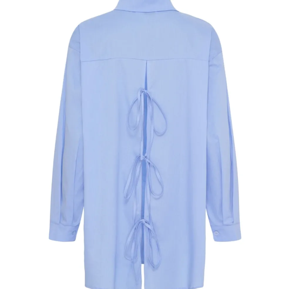Lululia Dame Skjorte LuVanessa 7178 - Celeste