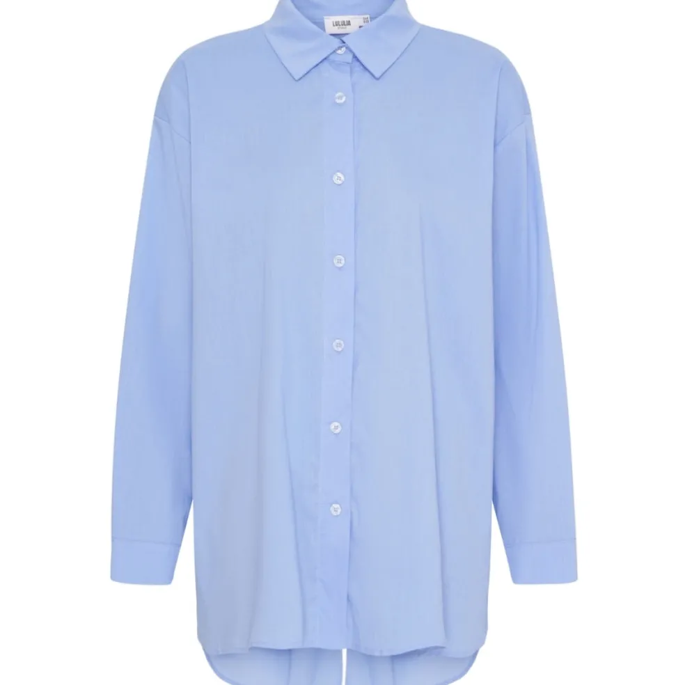 Lululia Dame Skjorte LuVanessa 7178 - Celeste