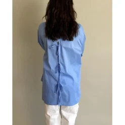 Lululia Dame Skjorte LuVanessa 7178 - Celeste