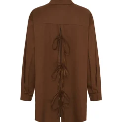 Lululia Dame Skjorte LuVanessa 7178 - Brown