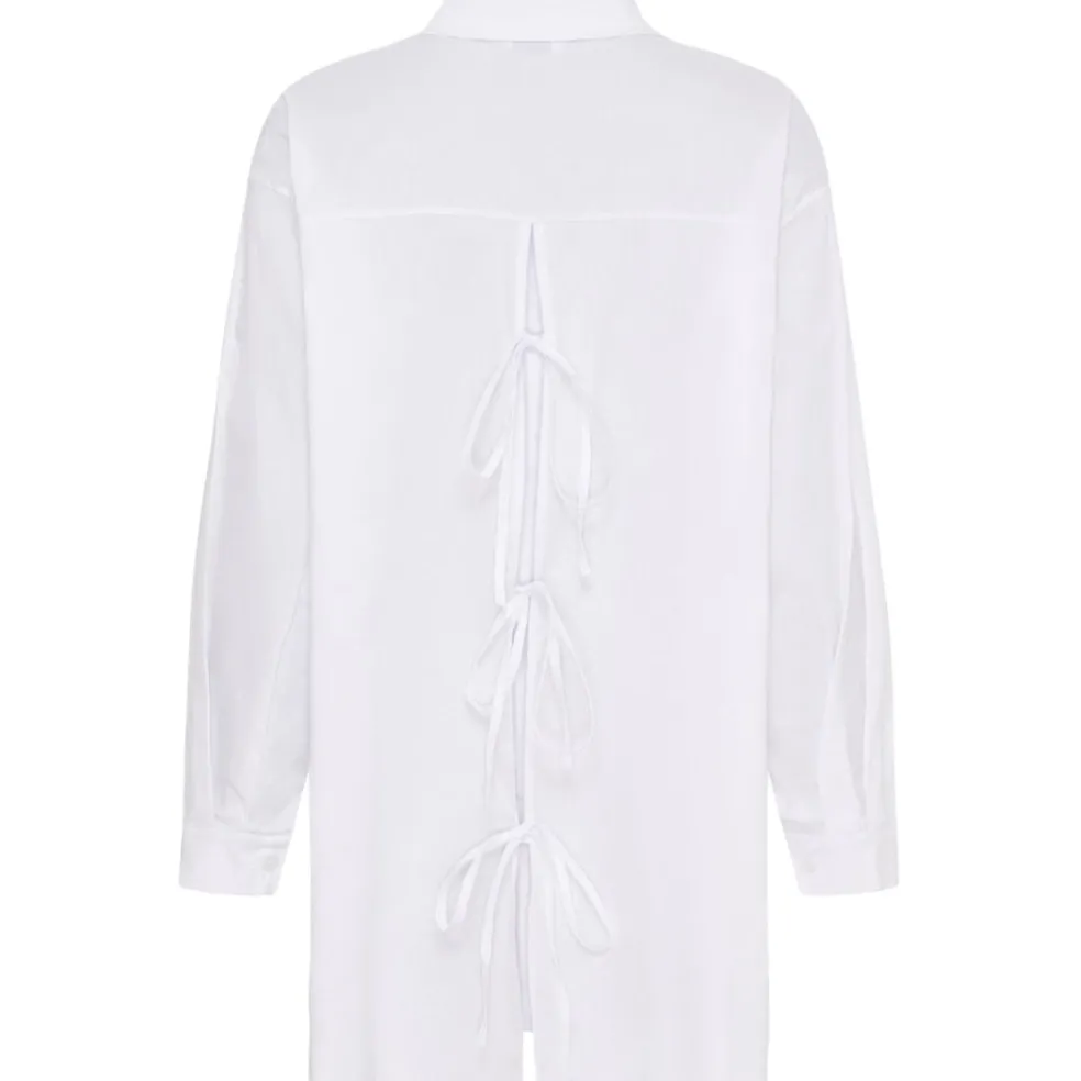 Lululia Dame Skjorte LuVanessa 7178 - White