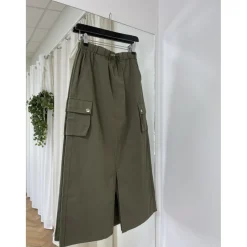 Lululia Studio dame cargo nederdel Lula - Green