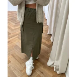 Lululia Studio dame cargo nederdel Lula - Green