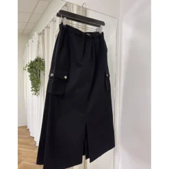 Lululia Studio dame cargo nederdel Lula - Black