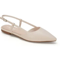 Maelle dame slingback ballerina sko BS-8 - Beige