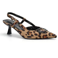 Malvina dame stiletter 77-589 - Leopard