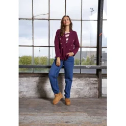 Marta du Chateau dame blazer MdcTopaz 2518109 - Bordeaux6269