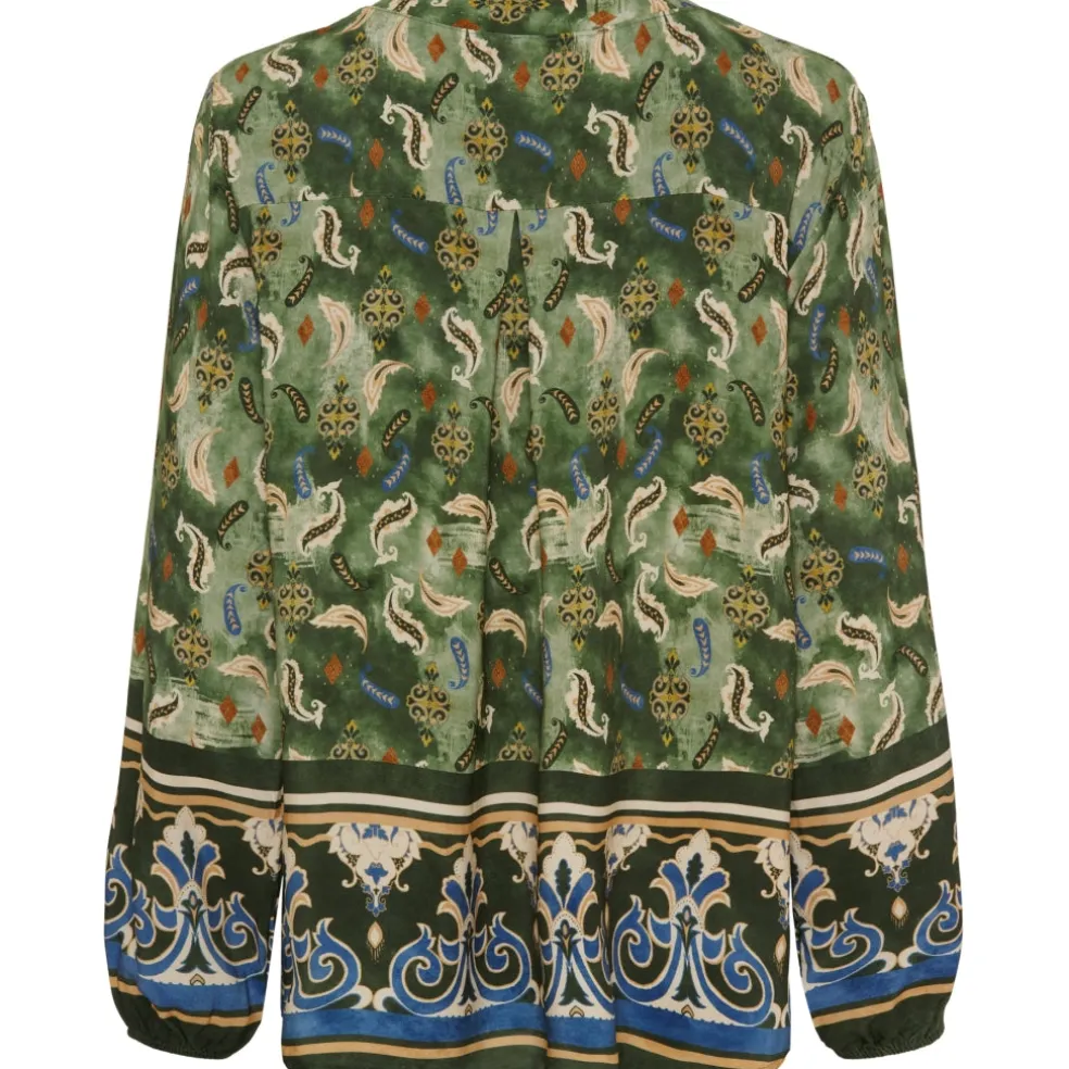 Marta du Chateau dame bluse MdcChristelle 6453 - Military288tpu