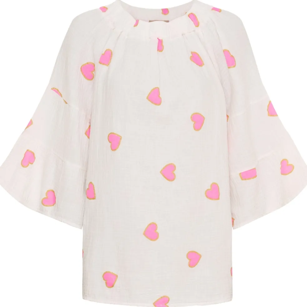 Marta du Chateau dame bluse MdcPutte 7316 - PINK HEART