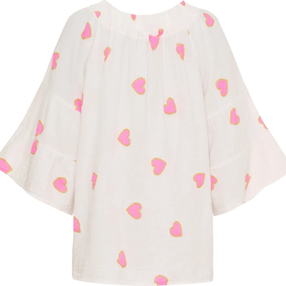 Marta du Chateau dame bluse MdcPutte 7316 - PINK HEART