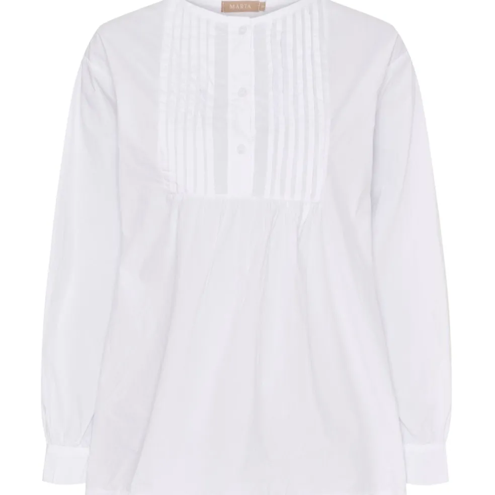 Marta du Chateau dame bluse MdcSoraya 258013 - White