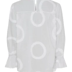 Marta Du Chateau dame bluse MdcVinter - White