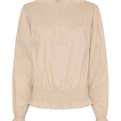 Marta Du Chateau dame bluse 5523 - Beige