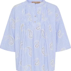 Marta du Chateau dame bluse MdcTilda 258293 - Celeste