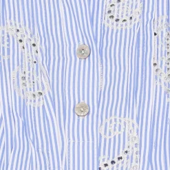 Marta du Chateau dame bluse MdcTilda 258293 - Celeste