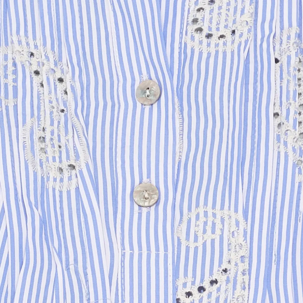 Marta du Chateau dame bluse MdcTilda 258293 - Celeste