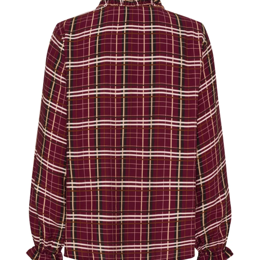 Marta du Chateau dame bluse MdcBrook 7648 - Bordeaux10882tpd