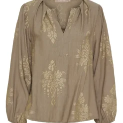 Marta du Chateau dame bluse MdcBayleaf 7705 - Fango60