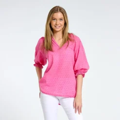 Marta du Chateau dame bluse 1471 - Fuxia