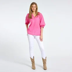 Marta du Chateau dame bluse 1471 - Fuxia