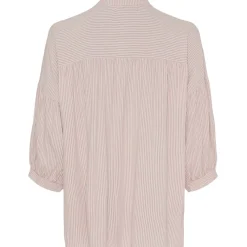 Marta Du Chateau dame bluse MdcIlina - Cipria Rose Stripe