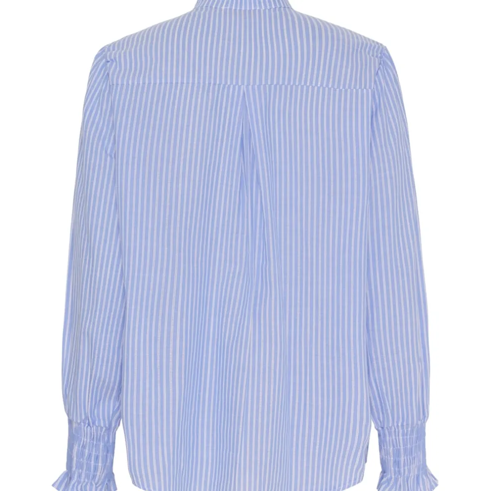 Marta du Chateau dame bluse MdcMargaux 6811 - Celeste