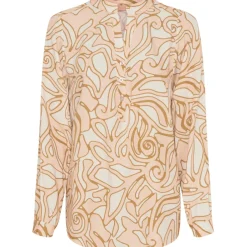 Marta Du Chateau dame bluse MdcAstrid 8128 - Beige4392