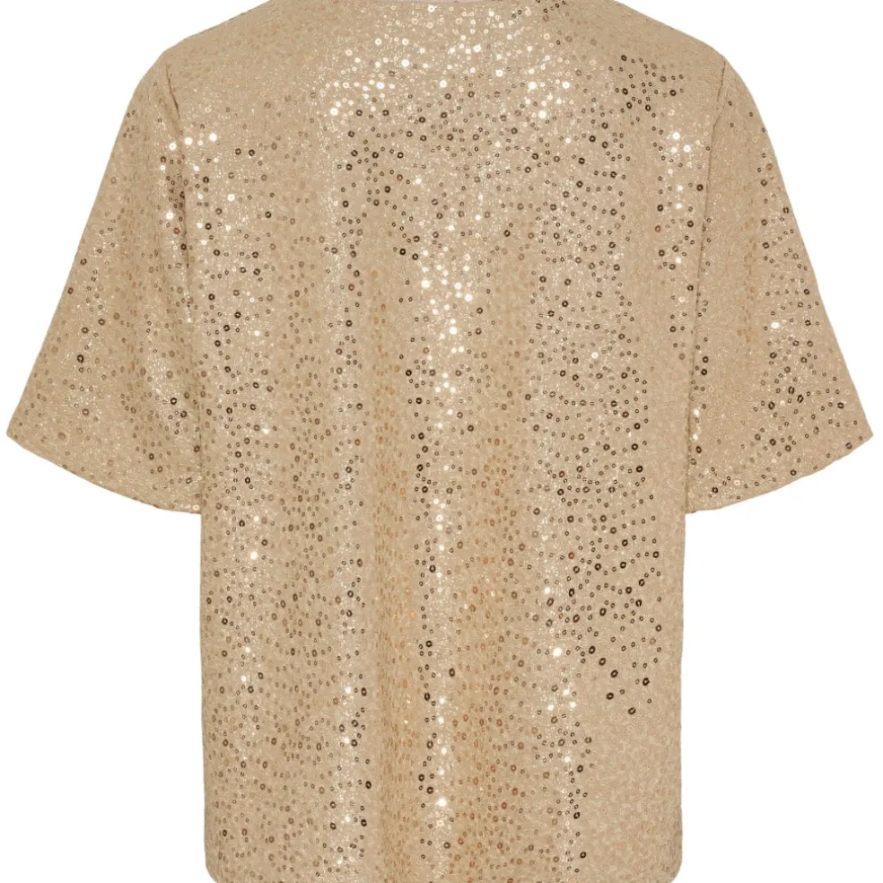 Marta du Chateau dame bluse MdcNynne 7693 - Champagne